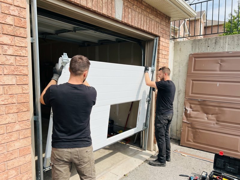 Garage Door Panel Replacement Hamilton of Vasona